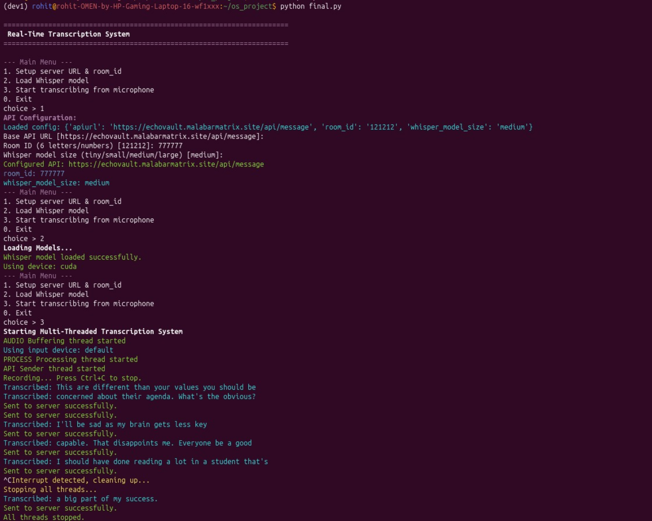 EchoVault Architecture